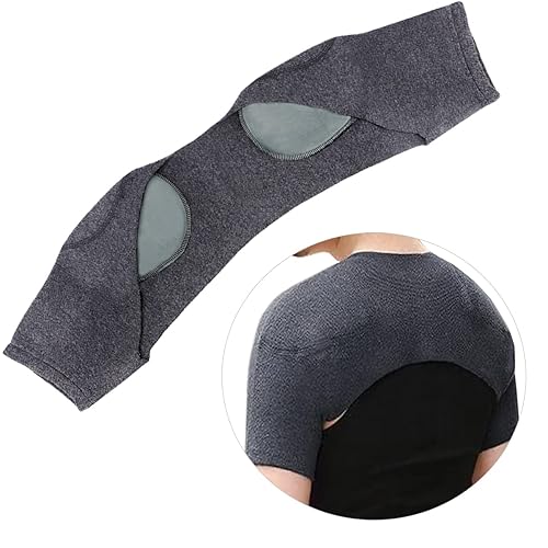 ANRONCH Soporte de doble hombro, correa de hombro cálida de punto otoñoinvierno, protector de correa de hombro, soporte para correa de hombro,