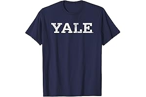 Yale Bulldogs Vintage Facts Navy T-Shirt