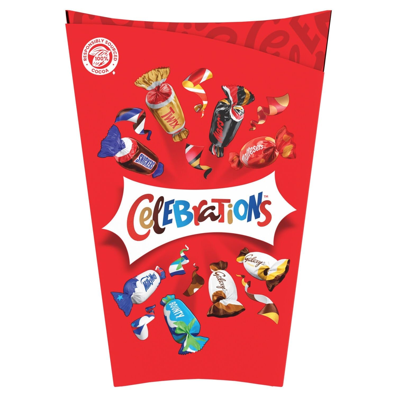 CELEBRATIONS – Coffret Gourmand de Chocolats Variés, Plaisir Fondant en Papillotes (272g) - Lot de 3 - vendu par Lot