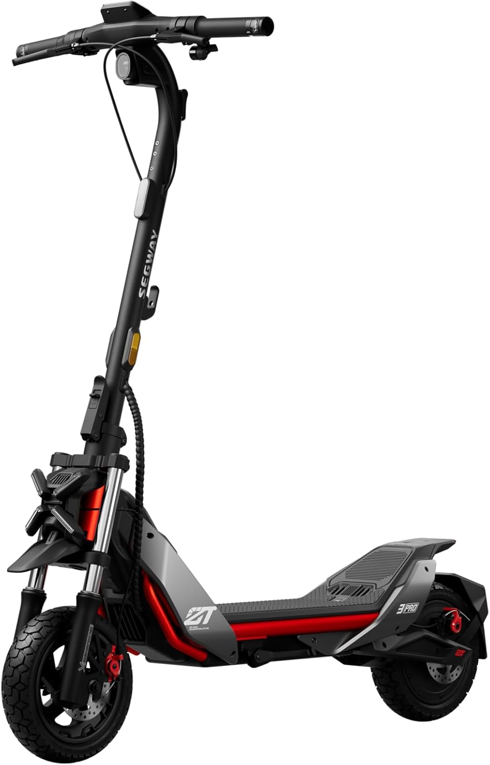 Segway ZT3 Pro E, Trottinette électrique, Vitesse maximale de 25 km/h, Autonomie de 70 km, Double système de freinage