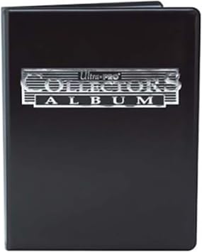 4 Pocket Collectors Portfolio Album, Black