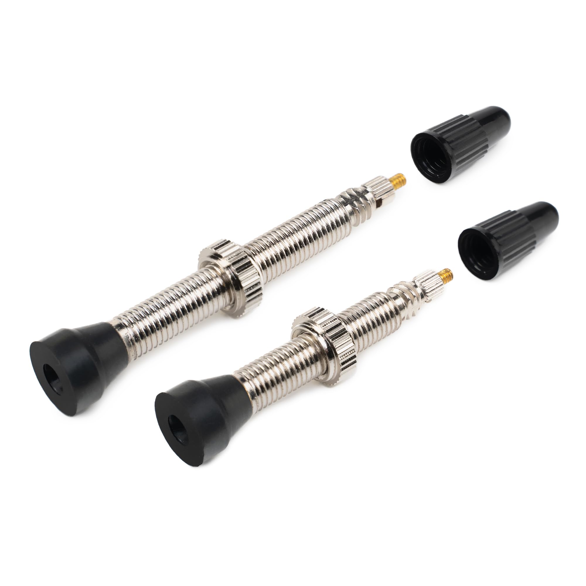 WTB Standard Presta Valves (46mm) for Tubeless Bike Tires, 2-Pack
