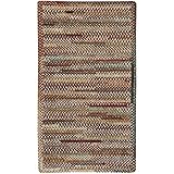 Habitat Deep Red 11' 4' x 14' 4' Cross Sewn Rectangle Braided Rug