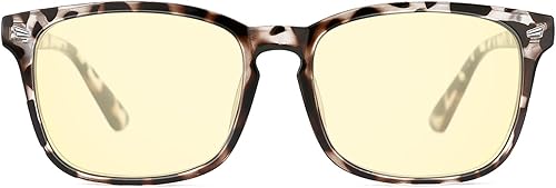 TIJN - Lentes de bloqueo de luz azul para videojuegos, anti radiaciones UV, mujeres, hombres, para relajar los ojos, Multi color, L