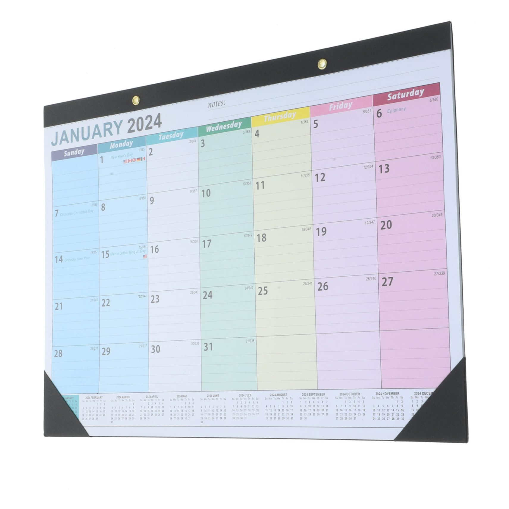 Lurrose 4stücke Creative Agenda Wandkalender Für Schule Und Zuhause Praktischer Planer Mit Notizflächen Für Tägliche Aufgaben Und Termine Für Büro Und Familie