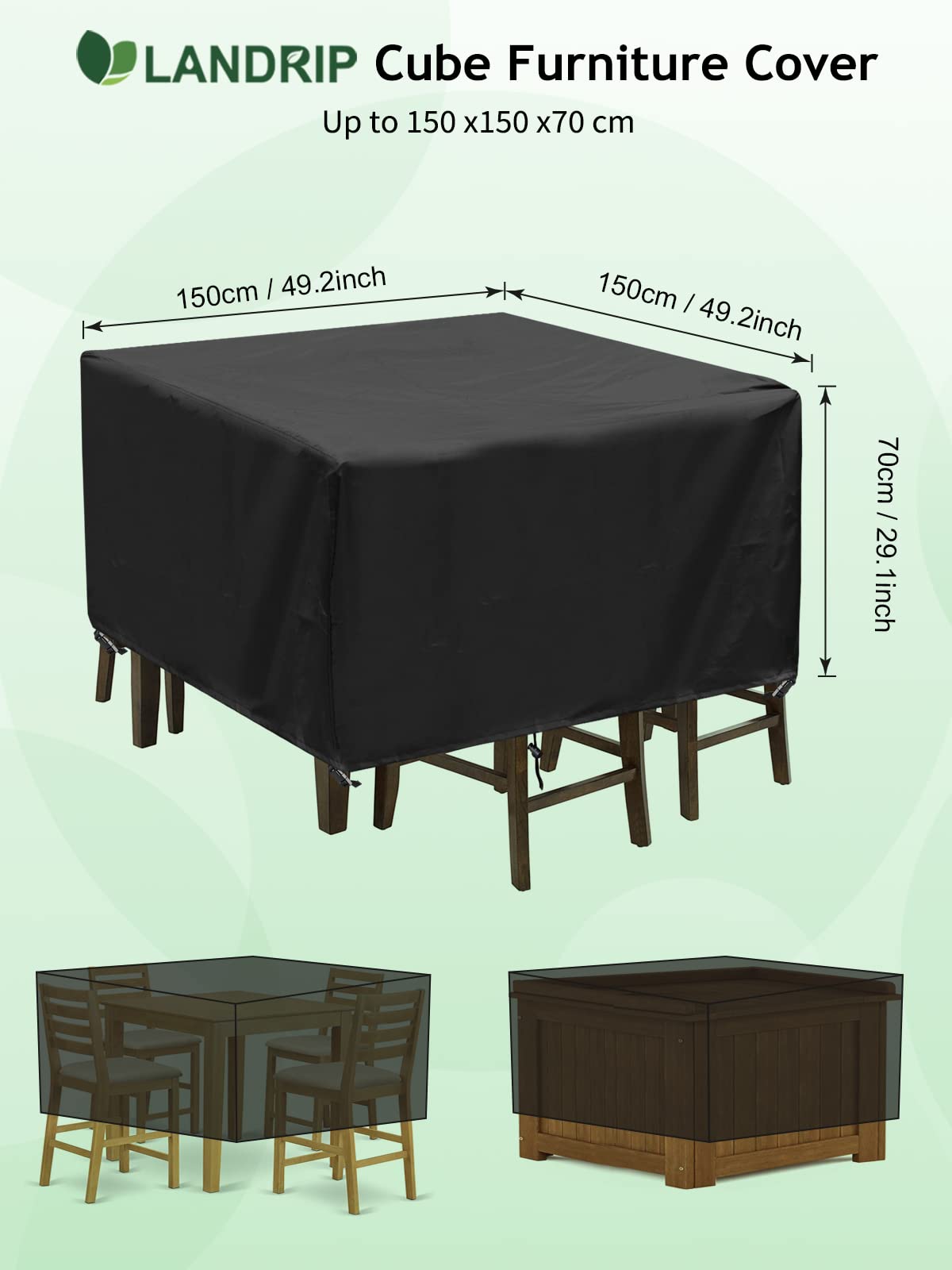 Housse Table De Jardin-Housse Salon De Jardin,Housse