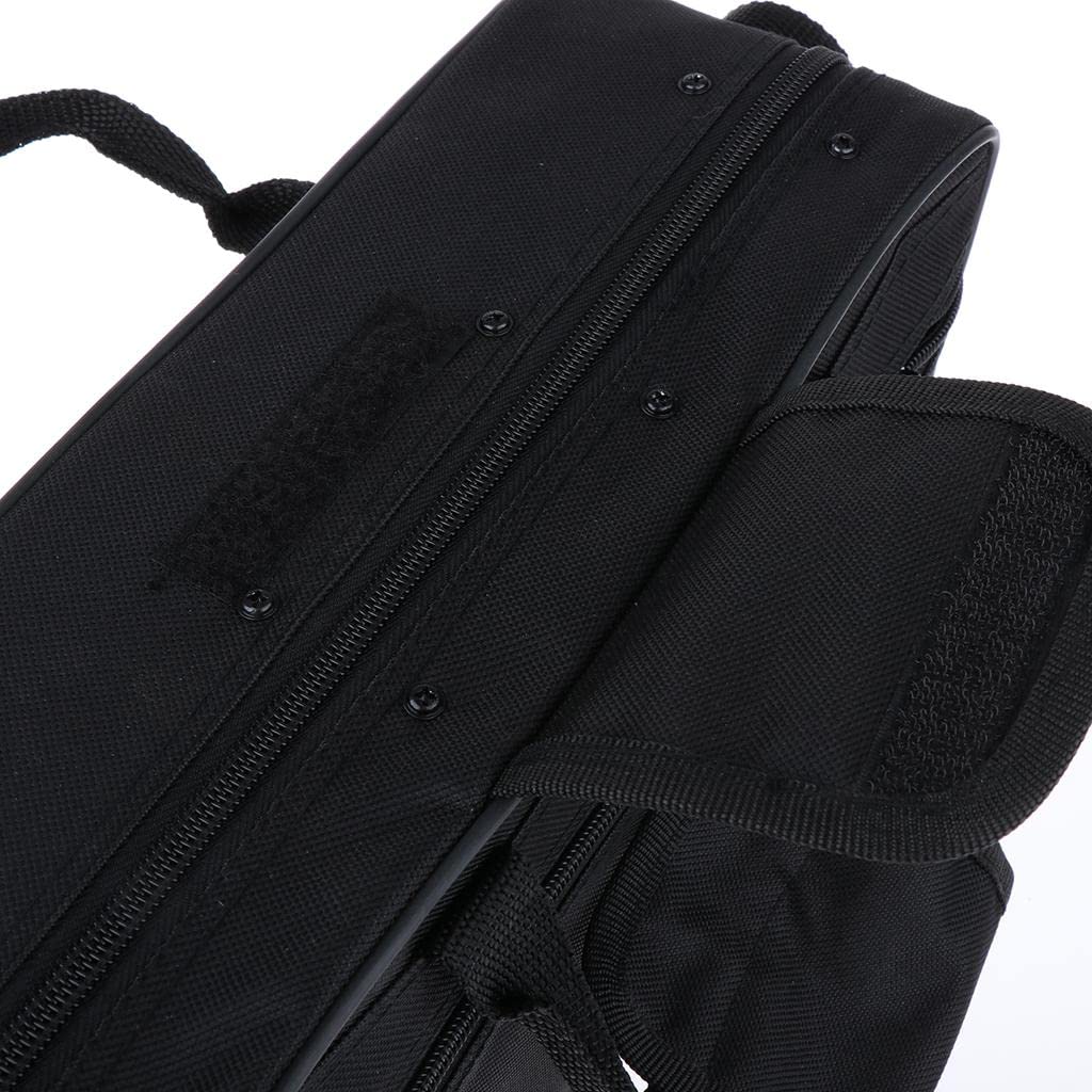 Estuche De Clarinete Acolchado De Espuma Resistente Al Agua Clarinetas Estuche Negro