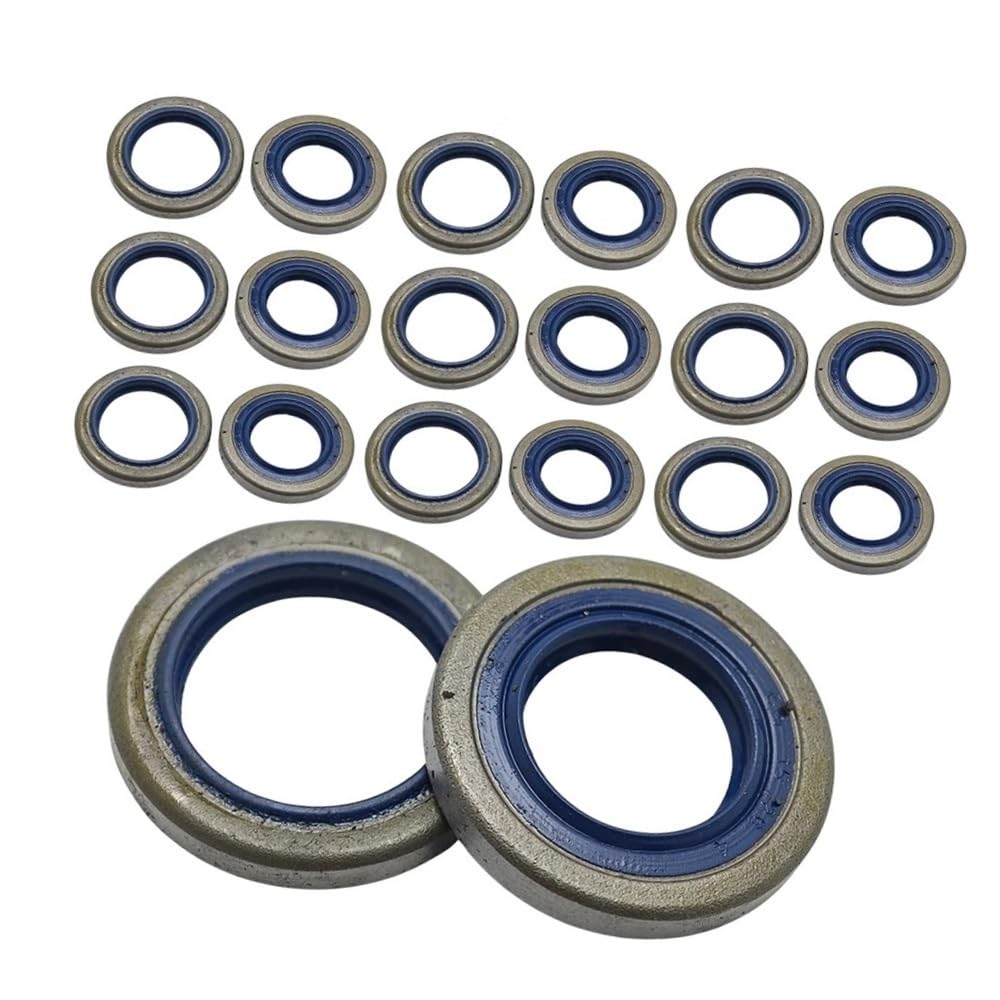 Juego de Sellos de Aceite de 10 Uds Aptos for Motosierra 362 365 371XP 371 K 372 XP 375 K EPA OEM 503260301 505275719