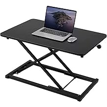Raathionty Height Adjustable Standing Desk Converter, Computer Keyboard Stand for Desktop, Keyboard Riser for Stand Up Desk Riser, Ergonomic Sit Stand Workstations for Home Office