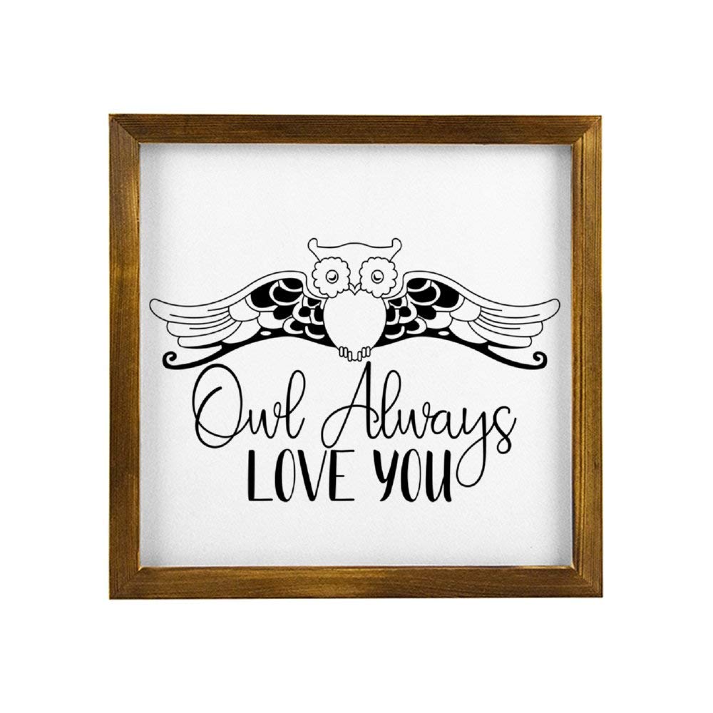 Owl Always Love You Wall Art Decor For You