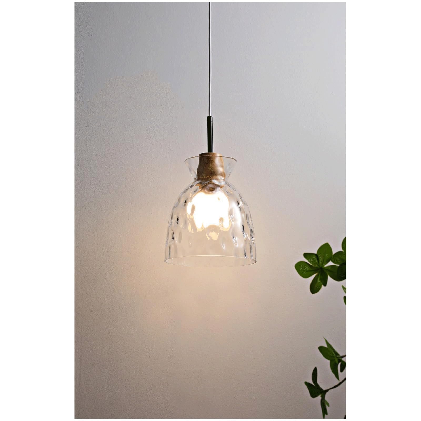 Japońska lampa wisząca w stylu Wabi-Sabi, lampa wisząca w stylu vintage