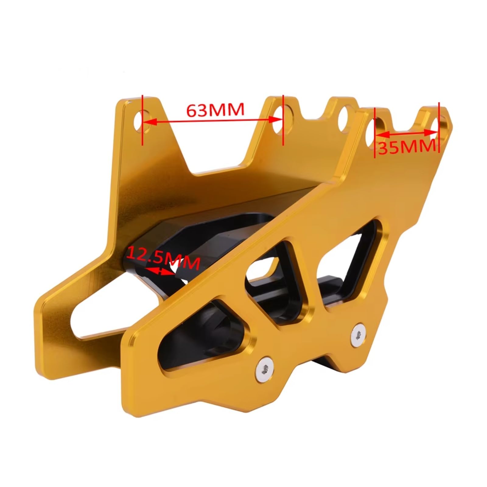 Stabilizzatore Slitta Catena Protezione Guida Catena Compatibile Con Yamaha Per Yz125 Per Yz250 1997-2007 Protezione Guida Catena Moto Protezione Pignone Cursore