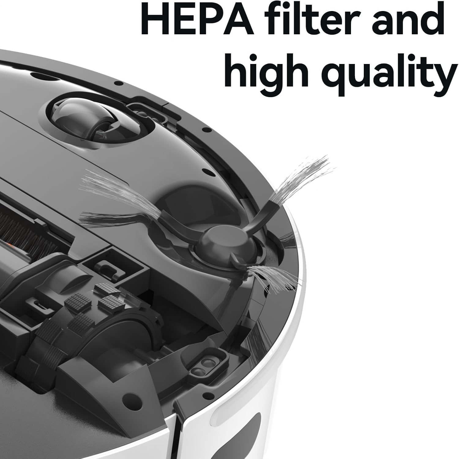 JONR P20 Pro Robot Vacuum with side brush visible