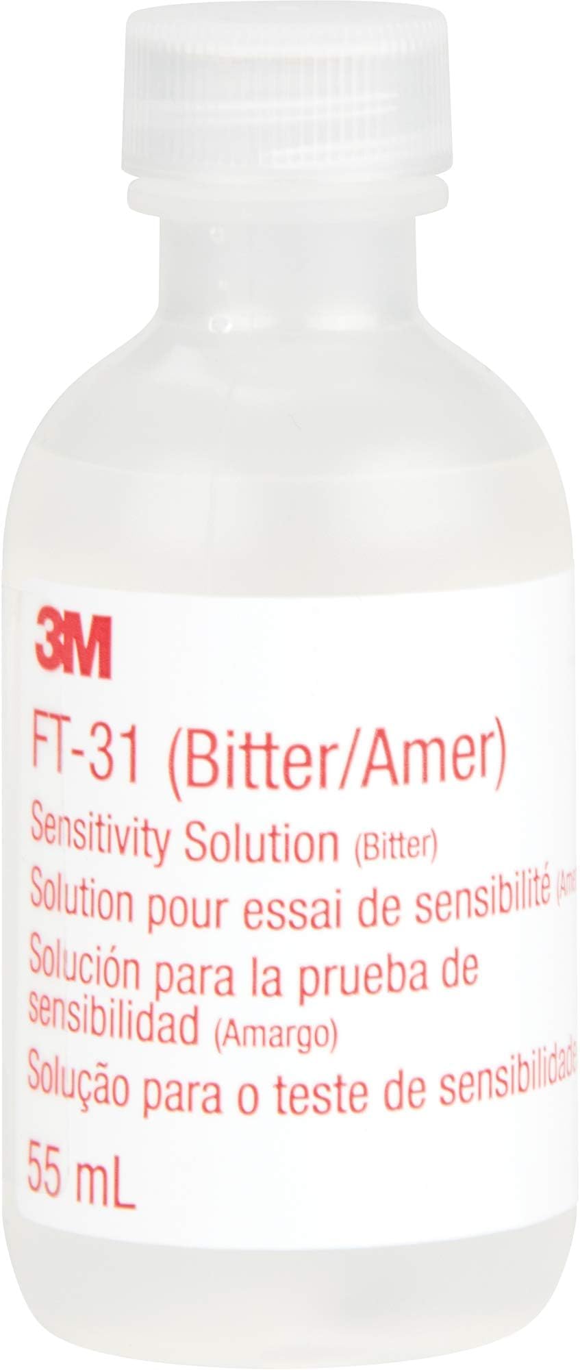 3MFT-31 Replacement Sensitivity Solution for Respirator Qualitative Fit Test Kit, Bitter