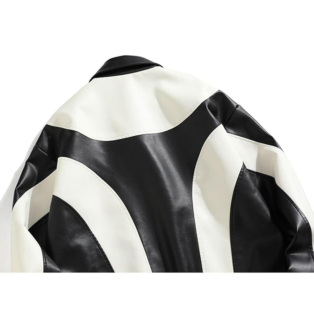 19秋冬 / CL-19AW064◆袖皮スタジャン/Black_White 19秋冬 / CL-19AW064◇袖皮スタジャン/Black_White