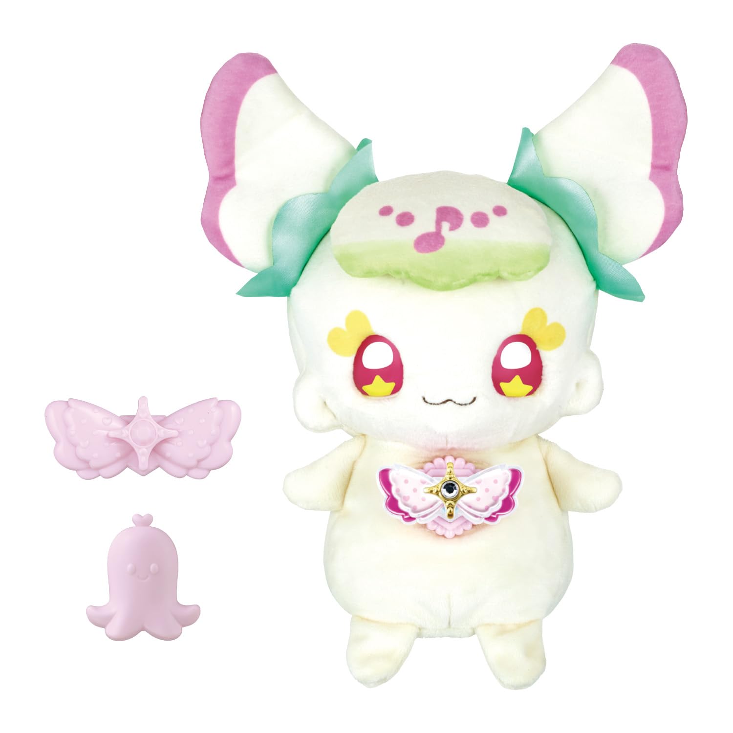 Bandai Precure Omeme Pachi Pachi Purirun Interactive Plush Toy Ages 3+