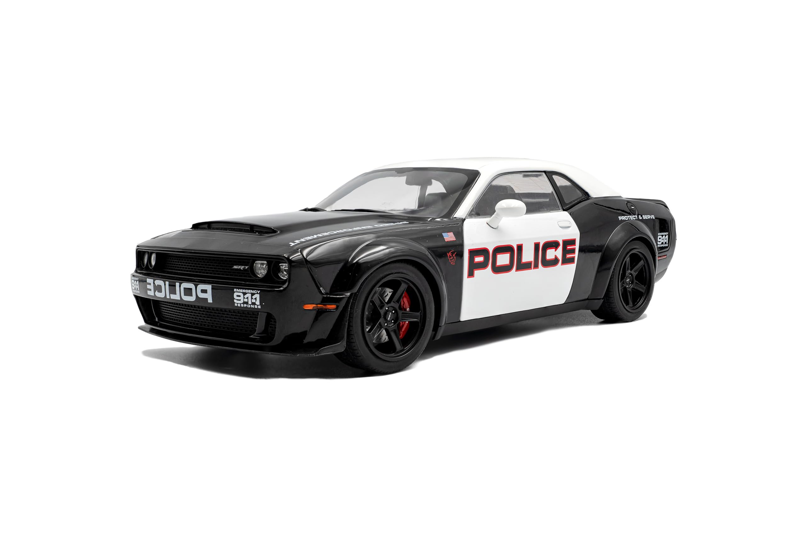 Amazon.com: Solido 1:18 Scale Dodge Challenger R/T Scat Pack