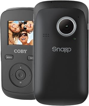 Coby CAM3005 Mini Camcorder/Camera with 4x Digital Zoom and 1.8-Inch LCD Screen, Black CAM3005