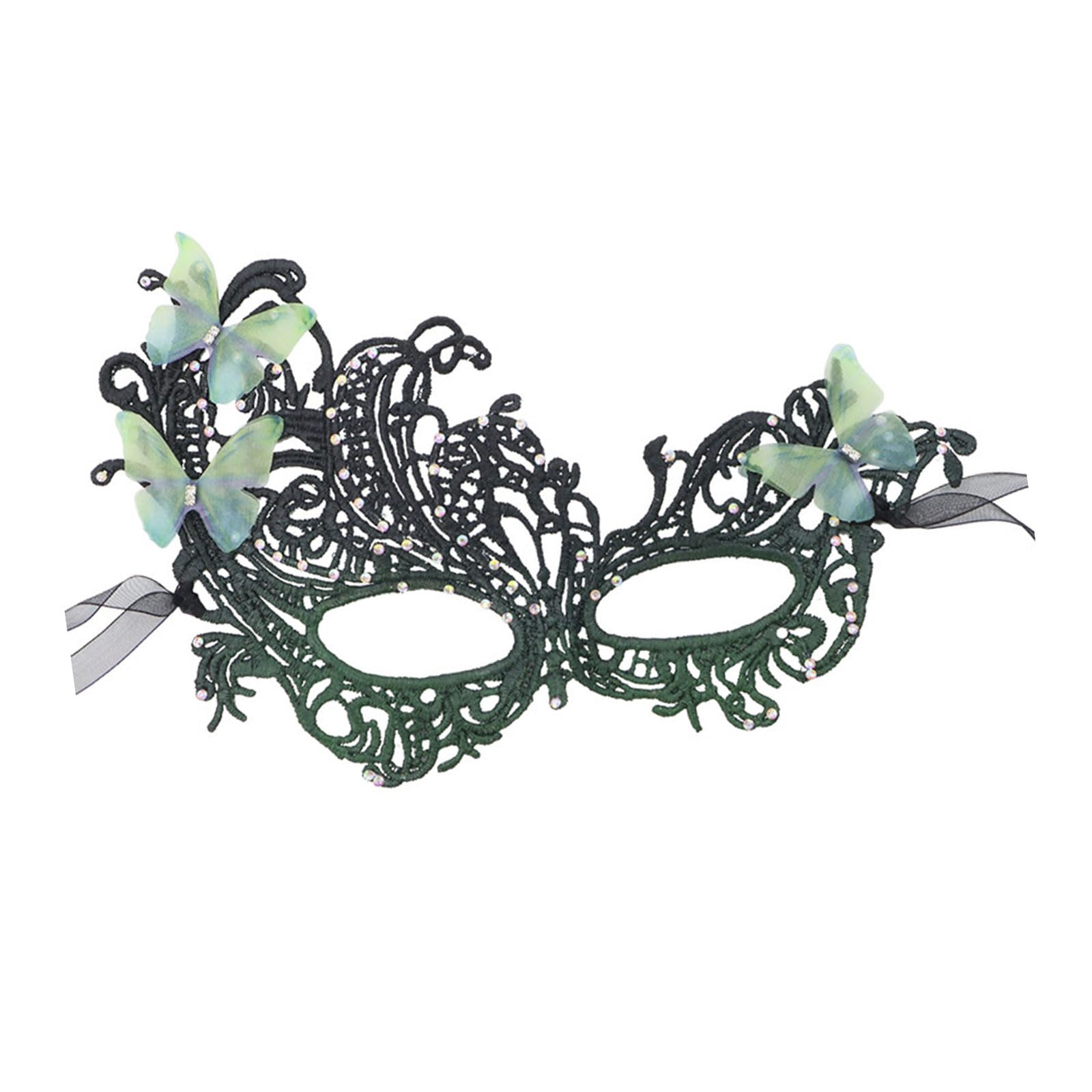 Tsophreniq Butterfly Shape Carnivals for Cosplays Event and Festival and Masquerades Lace Party