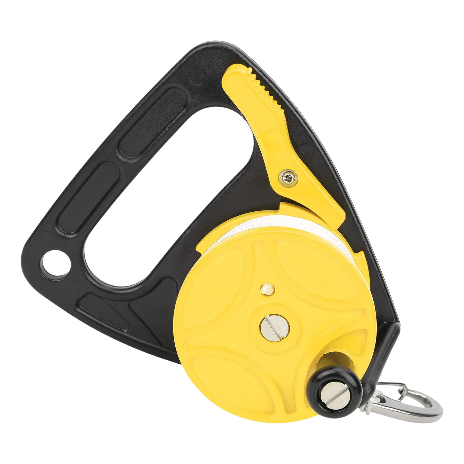 Scubas Diving Reel 46m/150ft Line Scubas Ratchets Dives Reel With Handle Stop Switches For For Underwater Activity