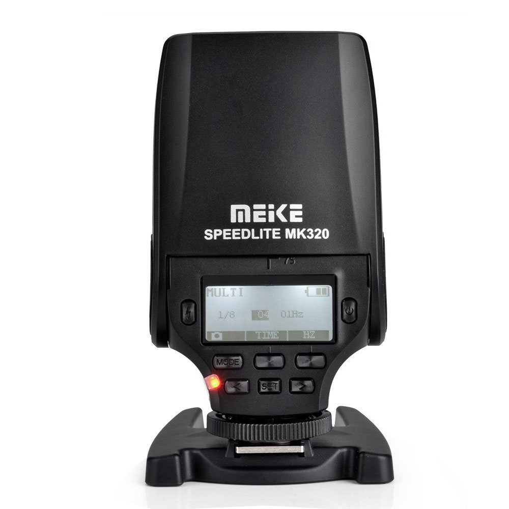 MK-320 GN32 TTL LCD Flash Speedlite éclairage pour FujiFilm Fuji Hot Camera Shoe X-T1 X-M1 X100s X100t X30 X-Pro 1 X-a1 X-A2 X-E1 X-E2 S1 SL1000 LED-Assistive Focalisation Speedlite (MK-320F)