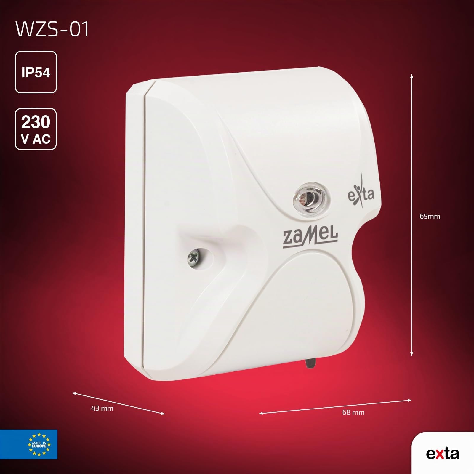 exta Interruptor crepuscular, 1 Pieza, WZS de 01