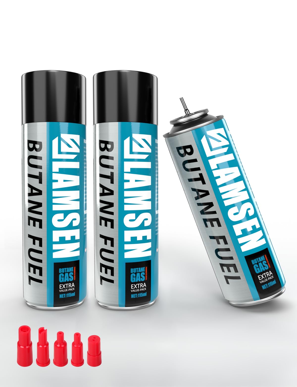 Amazon.com: Lamsen Butane Refill - 115ml, Butane Fuel for
