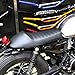 Black Vintage Hump Cafe Racer Seat For Honda Kawasaki Suzuki Yamaha BMW Custom