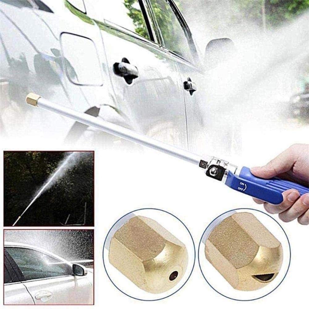 Pistola de pulverización de metal para riego de jardín, riego de jardín, lavado de coche, pistola de boquilla de pulverización de agua