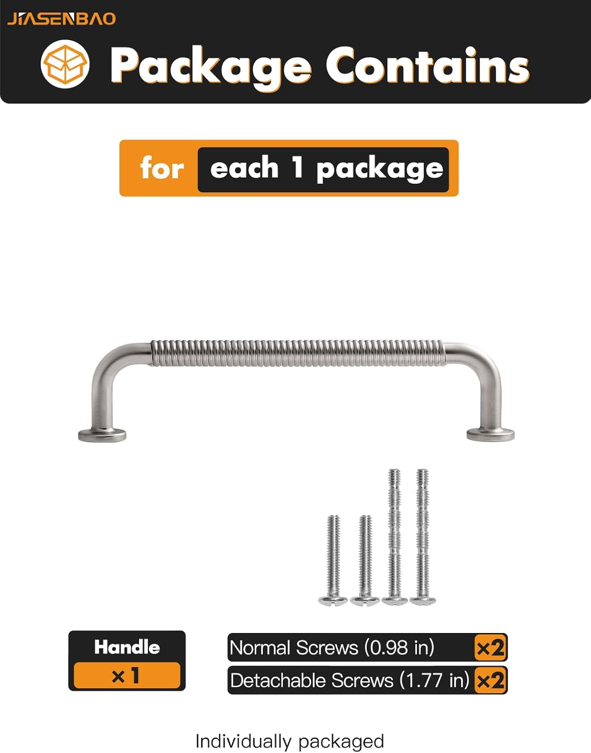 10 Pack Brushed Nickel Cabinet Pulls 5" Hole Center Silver Drawer Handles Kitchen Cupboard Bathroom Dresser Cabinet Hardware Spiral Zinc Alloy