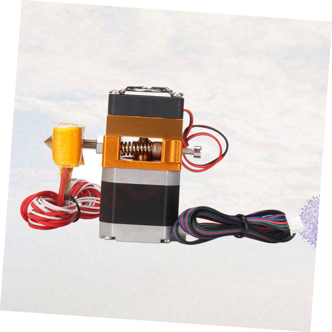 3d-drucker Extruderkopf 1, 75mm 0, 4mm 12v 40w aus Kupfer | Aluminiumlegierung und Edelstahl, als Ersatz für Defekte Einheit, Kompatibel mit Mk8 und Prusa I3