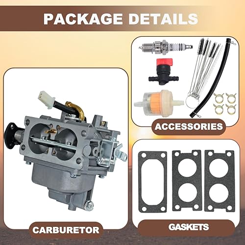 Miniatura 5 de 136-7842 127-9289 136-7840 Carburador para E-Series Quest S-Series Ques para Toro Timecutter SW 4200 SW 5000SW 5425 SS 4250 SS 5000 SS 5425 MX 5000