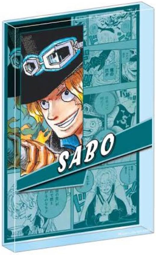 サボ バースデー アクリルブロック 2つセット サボ バースデイアクリルブロック 麦わらストア】革命軍No.2