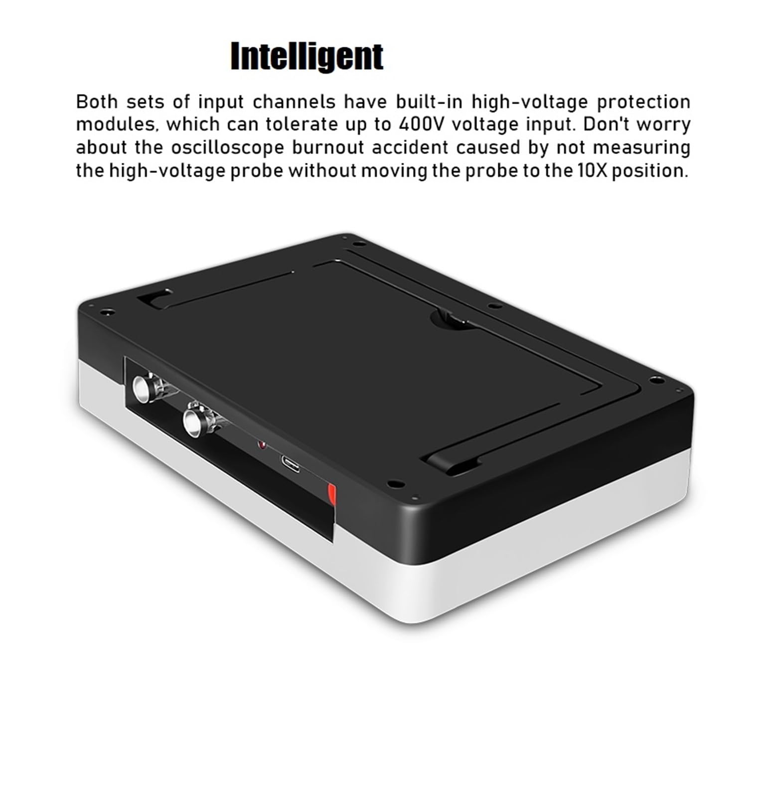Osciloscopio, Osciloscopio de tableta digital Canal dual 100M Ancho banda 1GS Tasa muestreo Mini