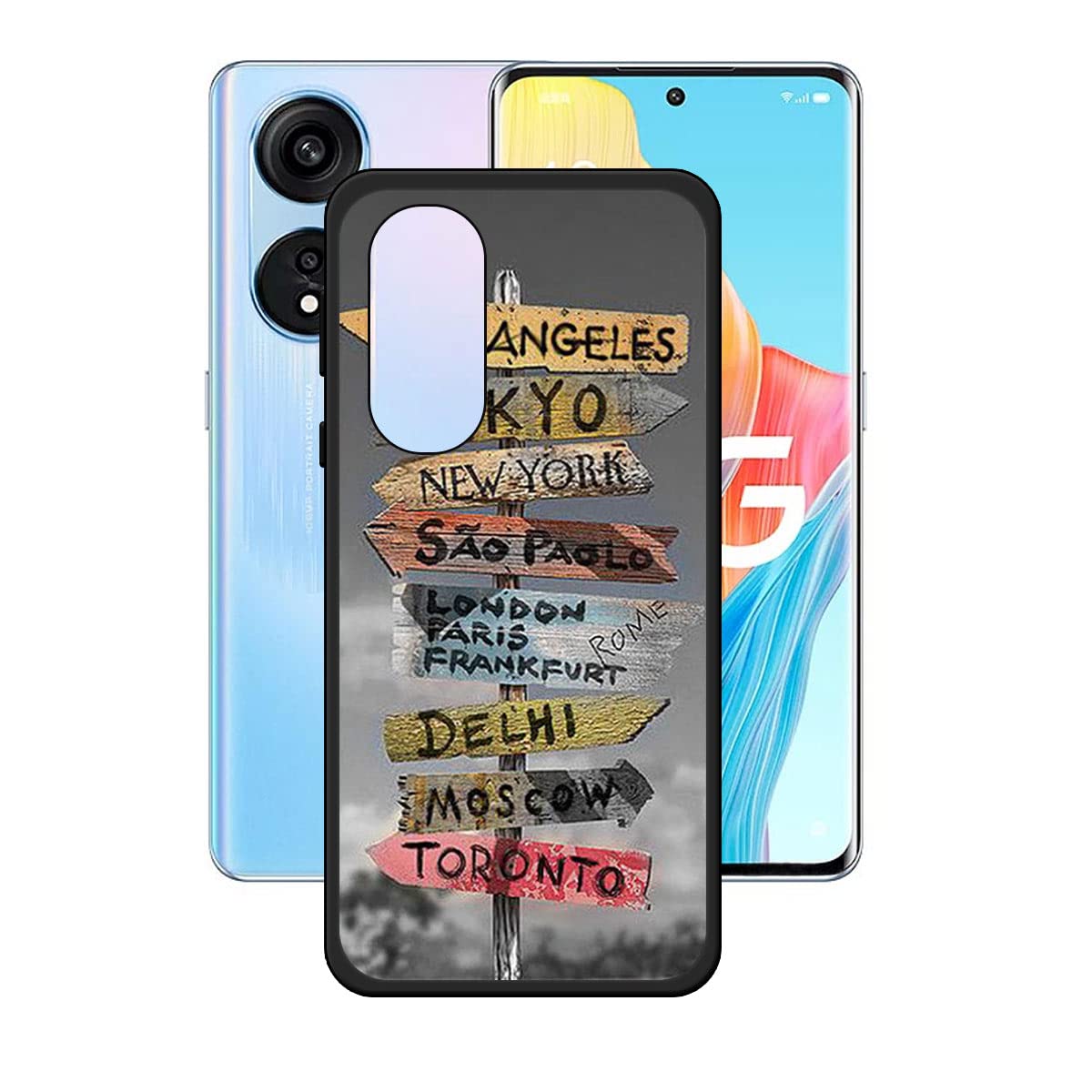 CXKJ Personalizzata Custodia per Oppo A1 Pro,con la Tua Foto,Immagine o Scritta Cover,Flip Caso in PU Pelle Case Bumper Portafoglio Case Cover,per A1 Pro Cover - White