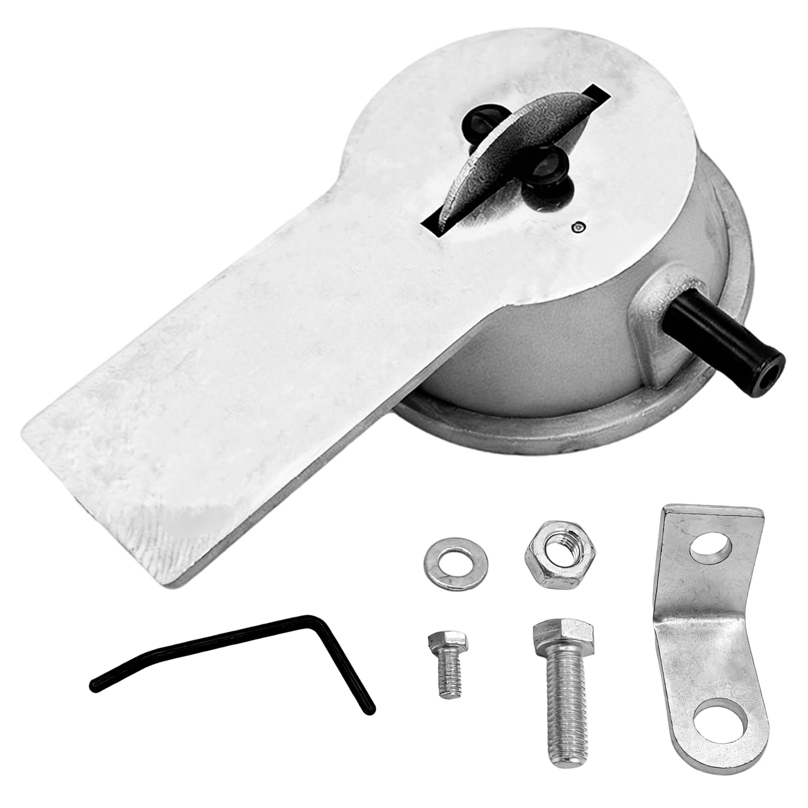 BRGD Molinillo Manual de Anillo de Pistón, Amoladora de Anillo de Pistón Manual con Muela Abrasiva de Carburo de Grano 120 para Reparación de Pistones