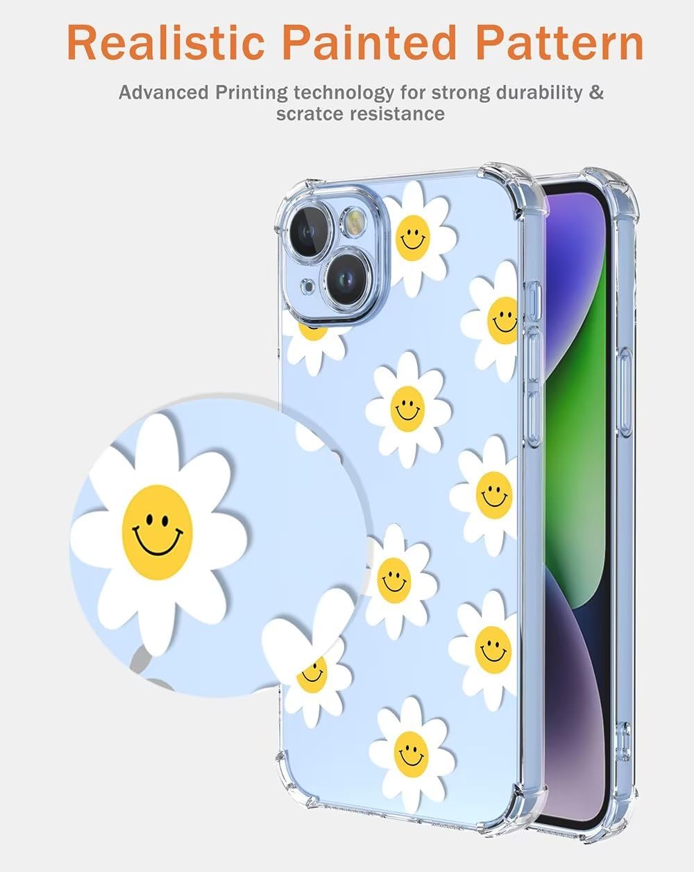SEAHAI Cover per Oppo Reno 12 PRO 5G, Custodia Ultra Sottile in
