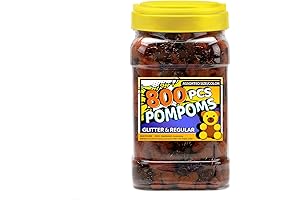 Bundooraking Brown Pom Poms: A Crafting Essential for Every Project