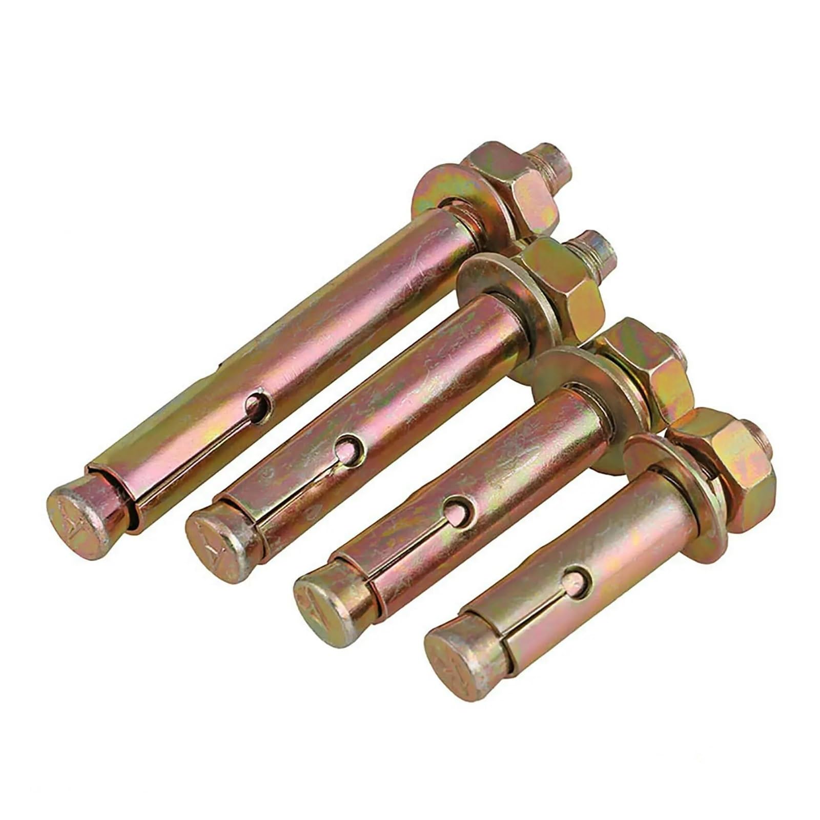 Tacos de expansión de metal, tornillos de expansión, tornillos de expansión, anclajes de pared, tornillo de expansión hexagonal (M14 x 150)