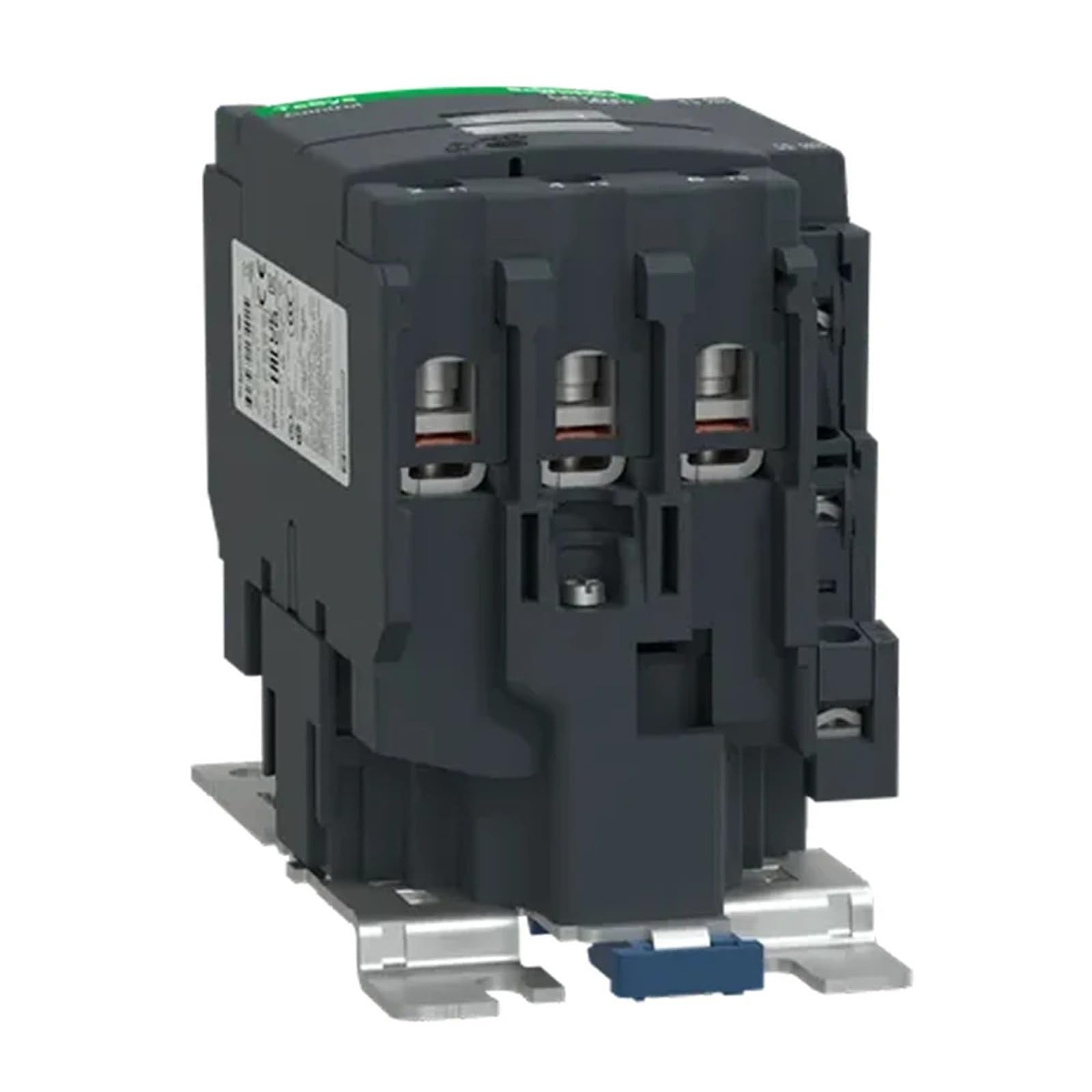 Contactor Magnético Eléctrico De CA LC1D65P7, 3 Polos, 3 NO, 65 A, Bobina De 230 V CA, Color Negro