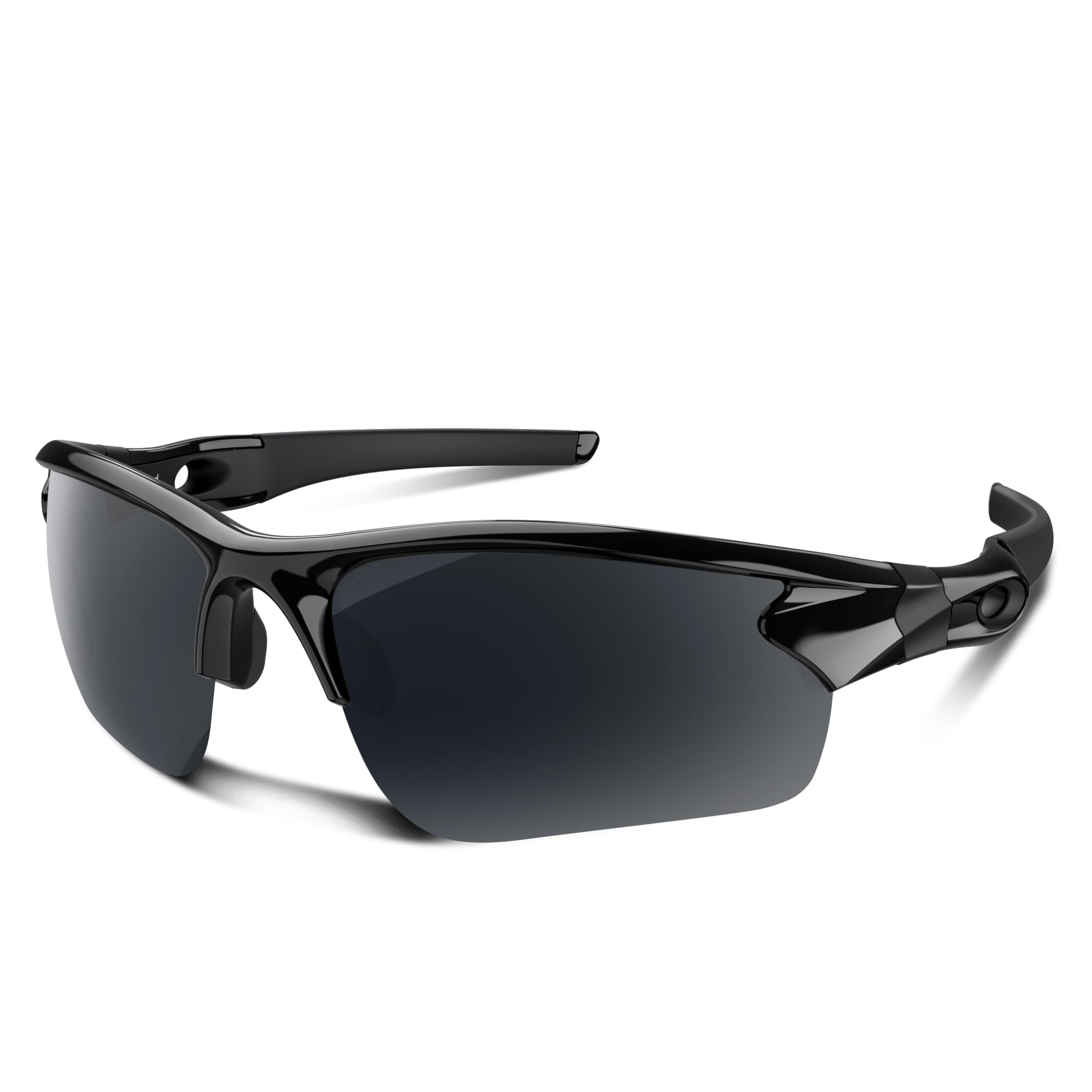 Rosemal Occhiali da sole polarizzati per uomo donna occhiali da sole da corsa sport ciclismo guida pesca baseball golf TAC UV400 TR90