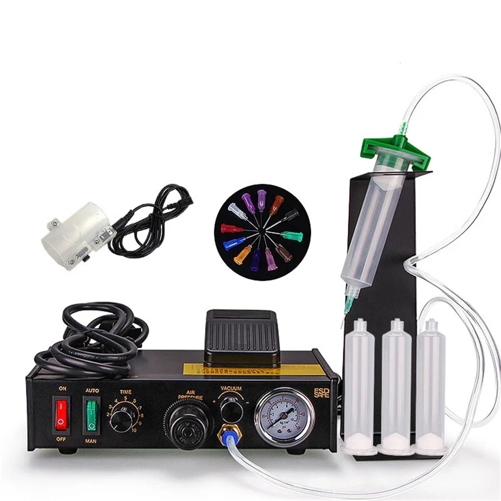 Aubest Nero Automatic Glue Dispenser Machine Dispensing Controller Glue Machine Digital Control Drip Glue Dropper Machine(Hb-982)