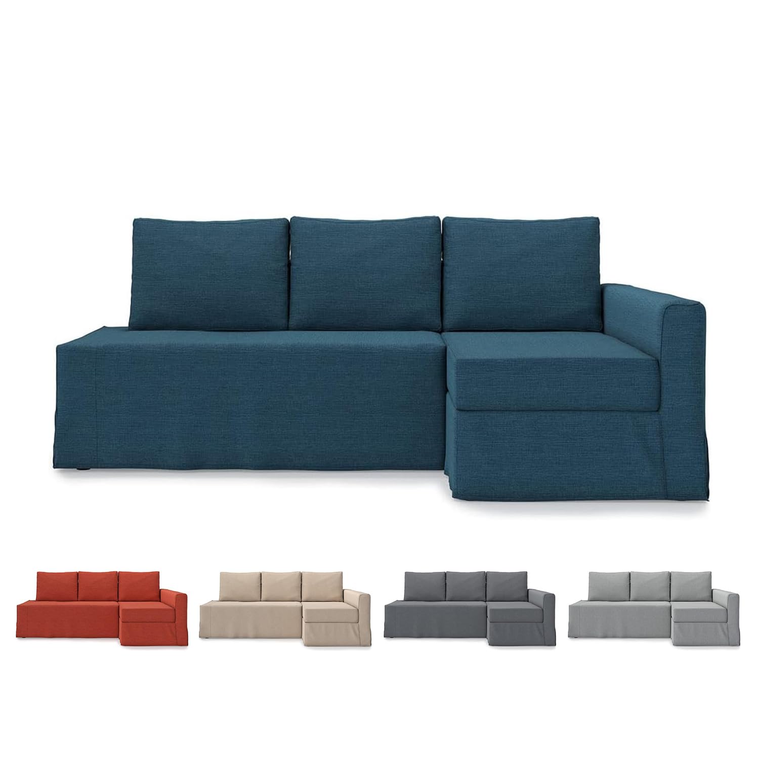 Amazon｜TLYESD 簡単フィット Friheten カウチカバー IKEA Friheten