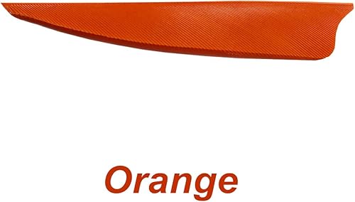 Miniatura 17 de Arrows - Plumas reales de 3 pulgadas con corte de escudo para cañas de tiro de caza DIY (paquete de 36)