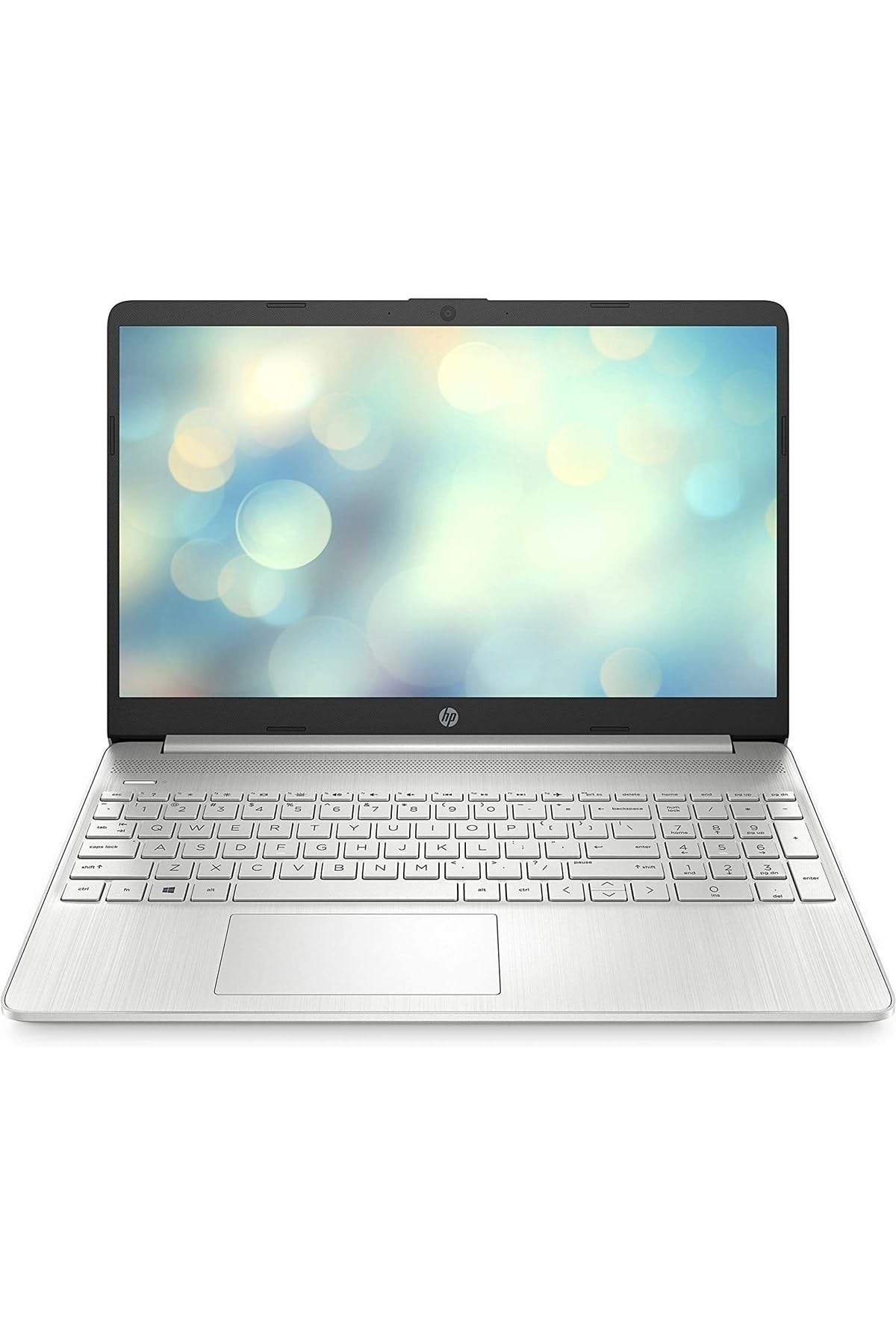 HP 15 Dizüstü Bilgisayar, 15.6 '' FHD IPS, Intel Core i7-1255U, 8 GB Ram, 512 GB SSD, FreeDOS, Gümüş, 6G0B7EA