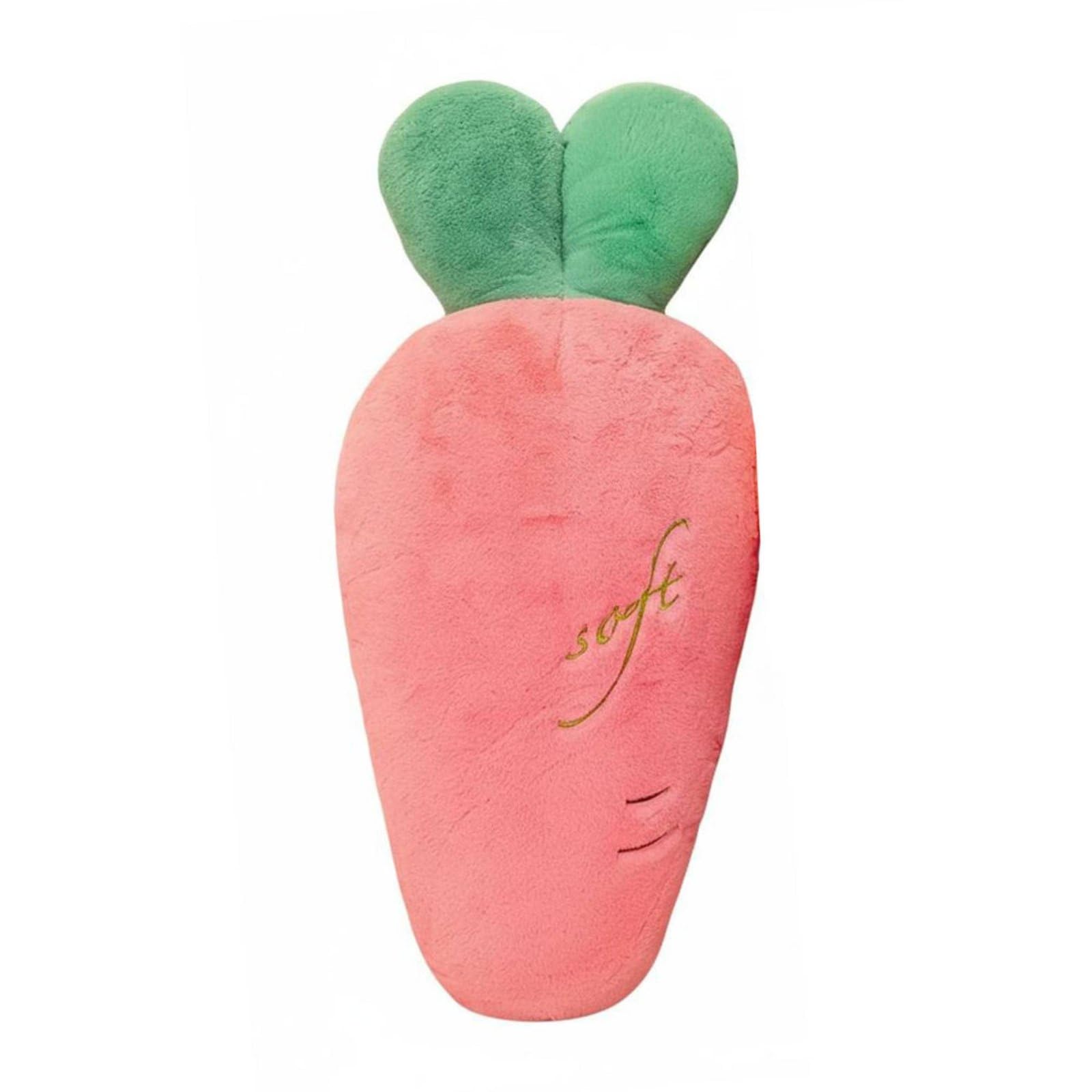 Karotten Plüschtier weich Möhren Schnuffelkissen Geschenkidee Heimdekoration für Kinder, Kinderzimmer, Schlafzimmer, Rosa, 90cm