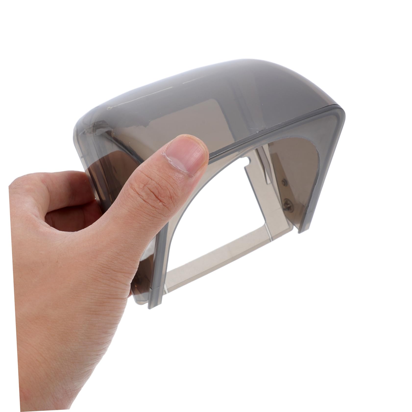 WOONEKY Waterproof Cover Ev Charger Covers Wall Charger Cover Outdoor Keypad Cover Charging Post Roof Cover Outdoor Electrical Outlet Cover Outdoor Plug Protector Outlet Covers Black Abs