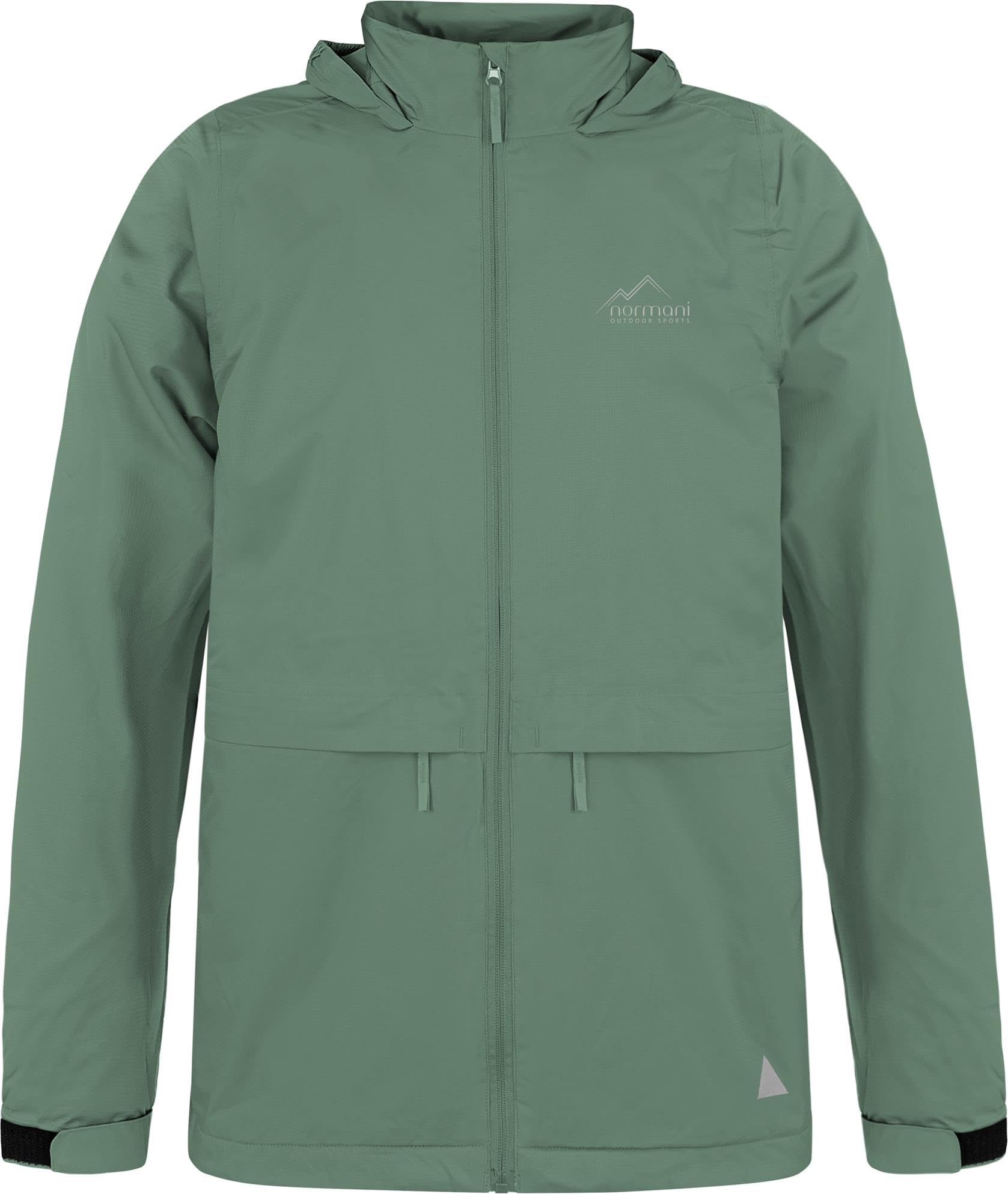 Normani Kinder wasserdichte Regenjacke mit Kapuze und 3M Reflektoren