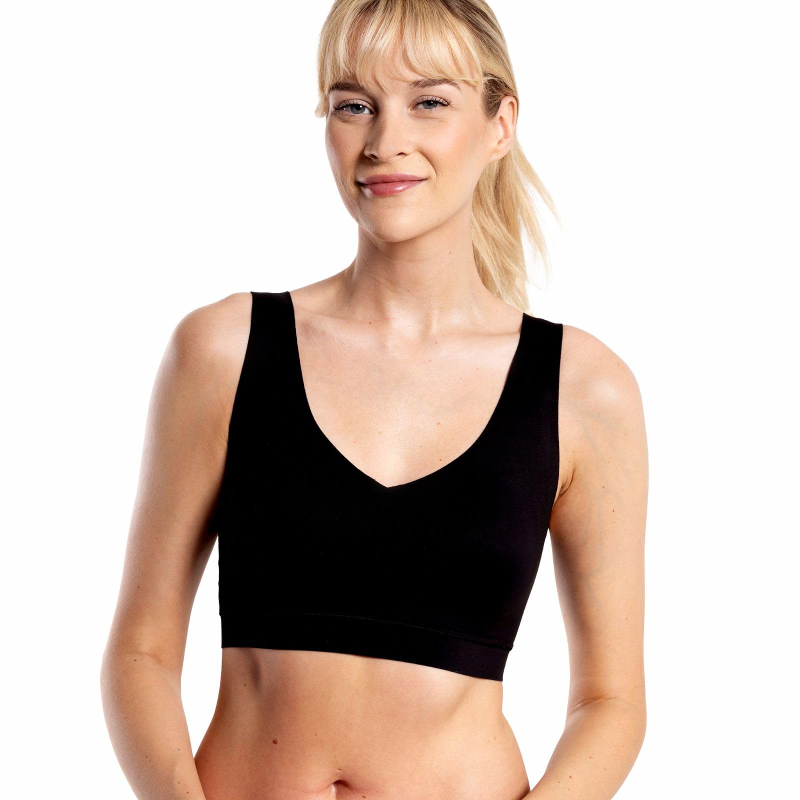 Photo 1 of Floatley Cozy Bra Comfort Wirefree Full Coverage Seamless Bra with Embedded Pad for Women