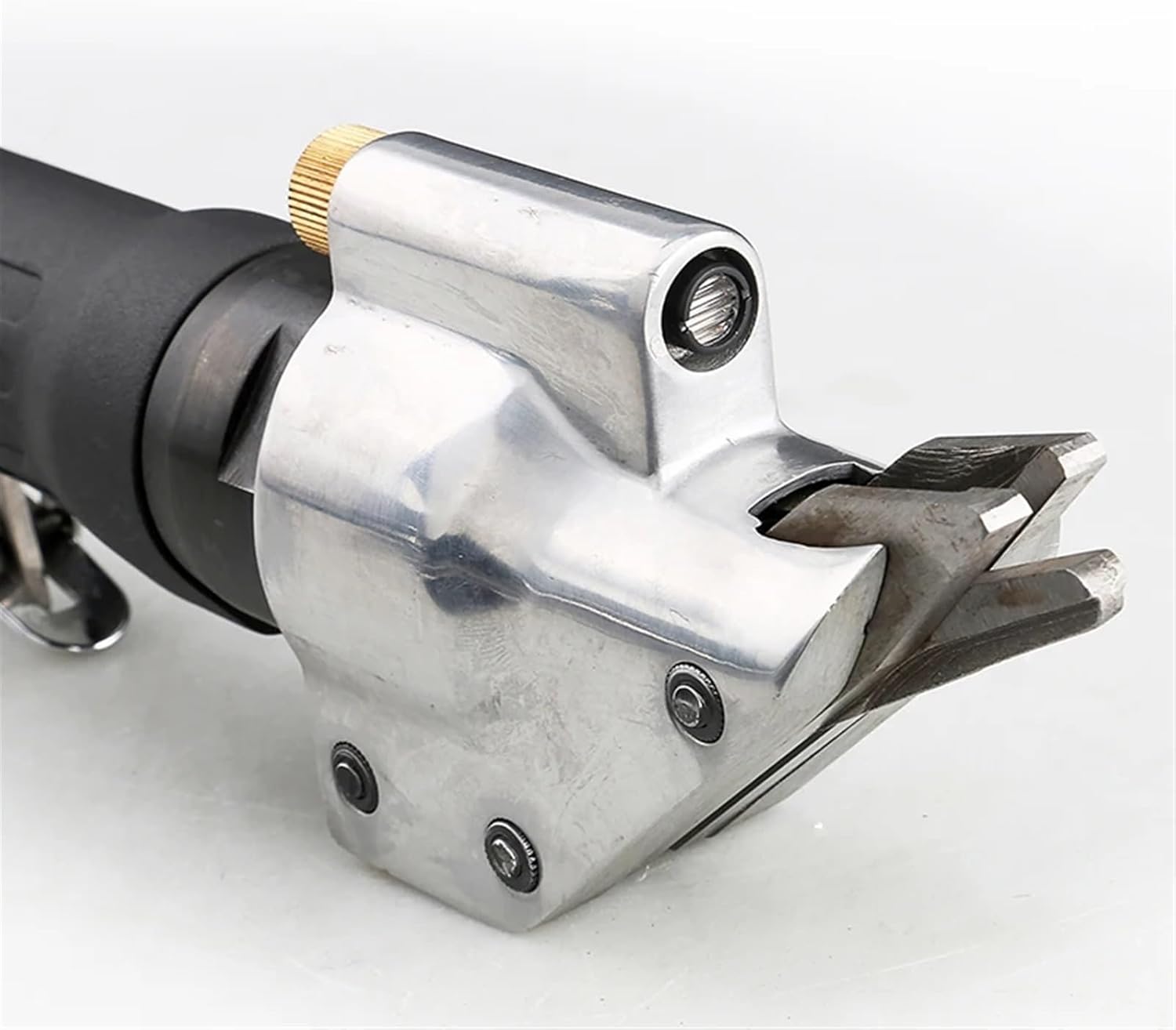 Pneumatic Tools Air Scissors Metal Cutting Pliers with 1/4 Inch Intake Connector for Iron Aluminum Plate Gold Steel Mesh Cutter(WX-805)